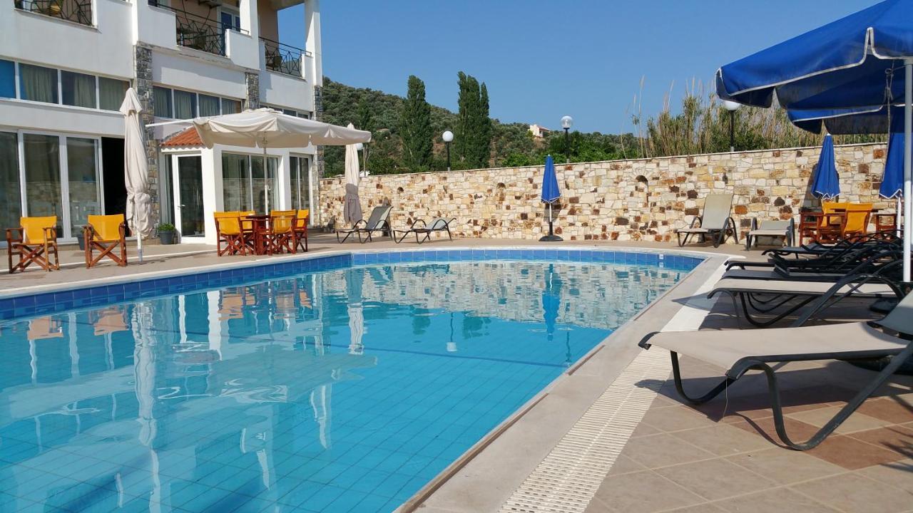 Apollon Aparthotel Plomári Kültér fotó