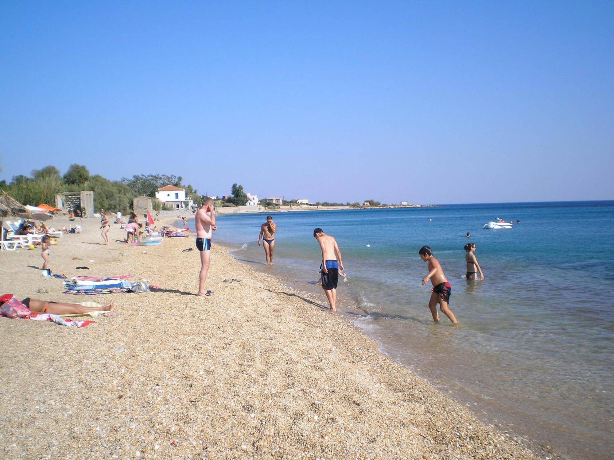 Apollon Aparthotel Plomári Kültér fotó